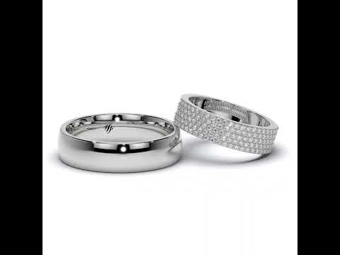 Video Wedding Rings VA98